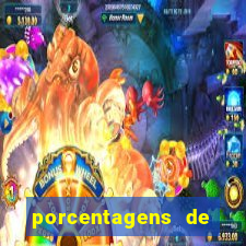 porcentagens de jogos pagantes